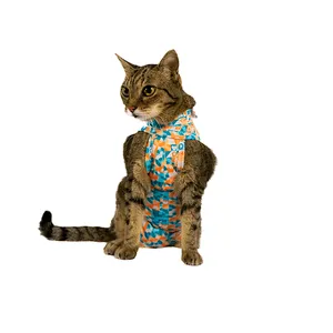 Roupa Pós-Cirúrgica Elastic Gato Zetta Pet Nº 3