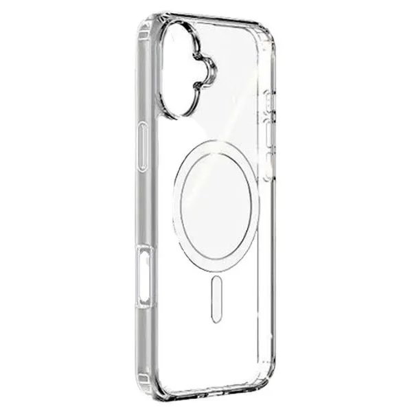 Capinha De Celular Iphone 16 Clear Case Transparente Magsafe (MP)