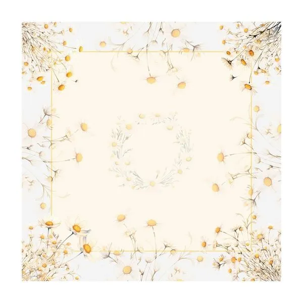 Guardanapo Estampado NSW Decor 45x45cm Margarida 5943 (MP)