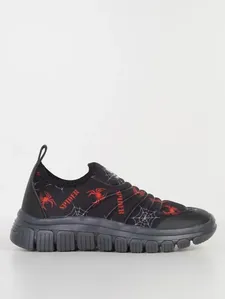 Tênis Spider Man Led Infantil Para Menino - PRETO/VERMELHO 29