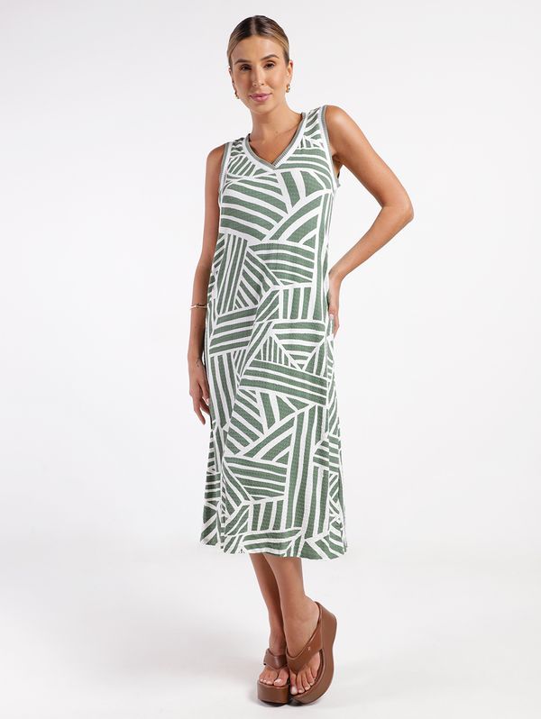 Vestido Autentique Feminino VERDE GG