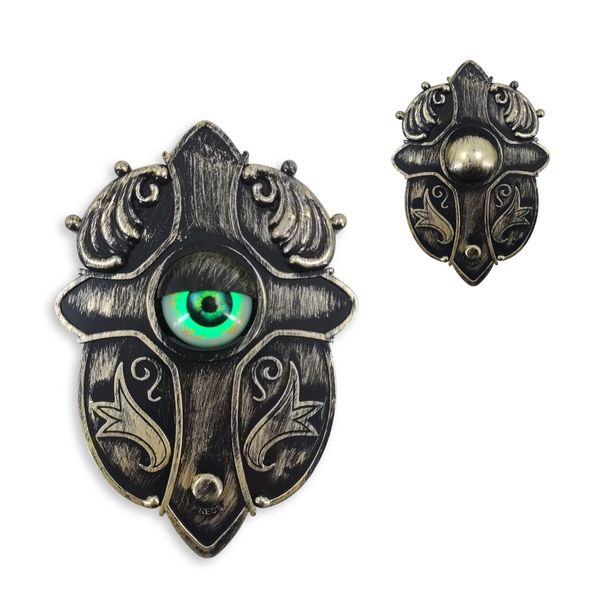 Campainha Halloween com Olho Interativo Som e Luz Pica Pau Brinquedos PI4397 Decorativa