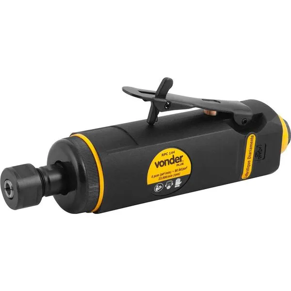 Retífica Reta Pneumática Curta 1/4" RPC 144 - VONDER PLUS