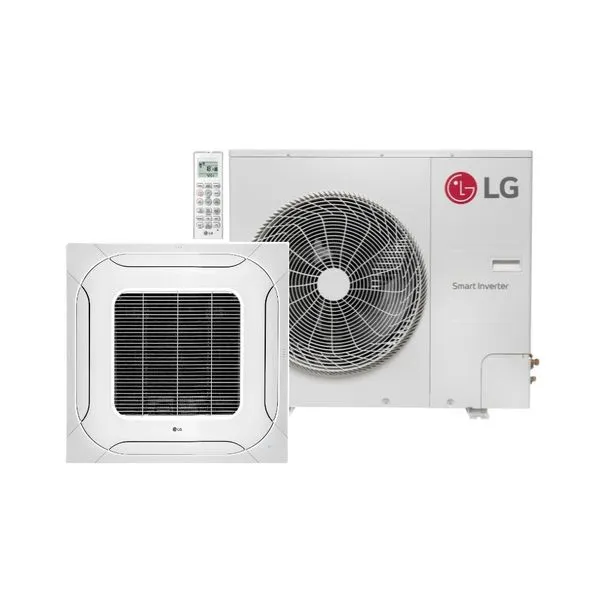 Ar Condicionado Split Cassete 4 Vias LG 36000 BTUs Quente e Frio Inverter 220V R32 (ZTUW36GNLAA.ANWZBR1)