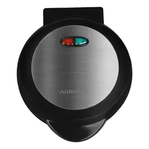 Omeleteira Elétrica Antiaderente Agratto Inox Redonda 800w - 127v