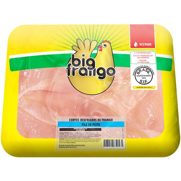 File De Frango Big Frango Resfriado Kg