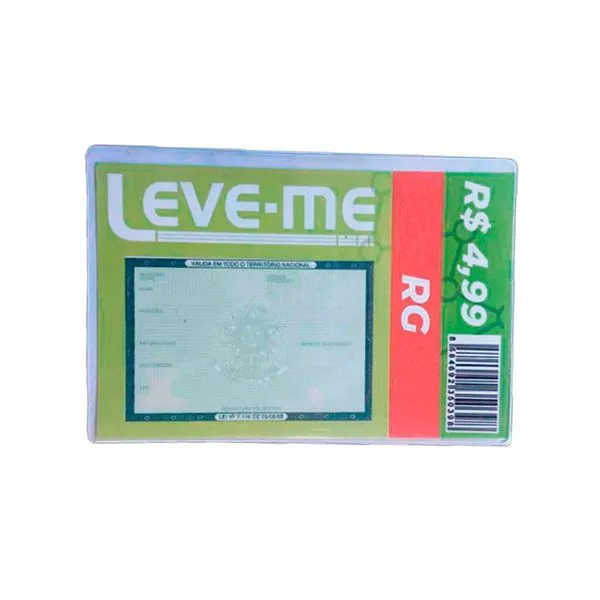 Porta Documento RG Leve-me 1 Unidade