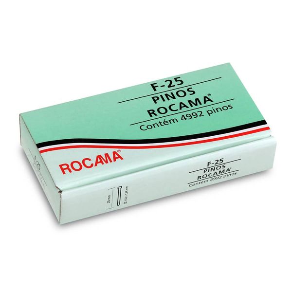 Caixa de Pinos Rocama Caixa de Pinos F-25 com 4992 Pinos