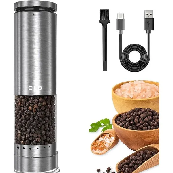 Moedor Elétrico Com 6 Velocidades Eiho Inox BI