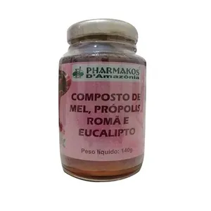 Composto de Mel Própolis Romã E Eucalipto Pharmakos 140g
