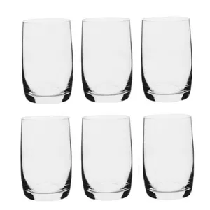 Jogo de copos de água longo em cristal Bohemia Ideal 380ml 6 peças