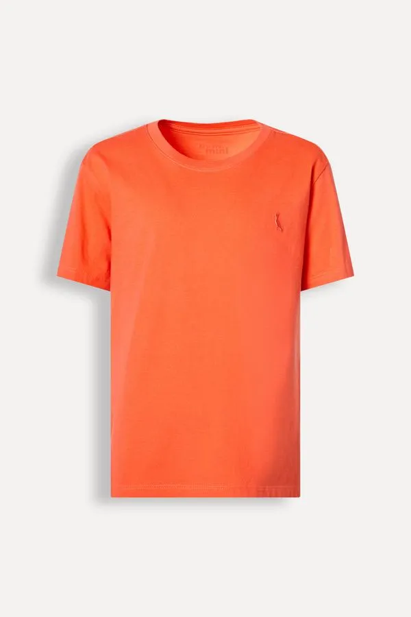 Camiseta Mini Careca Basica Coral - 06