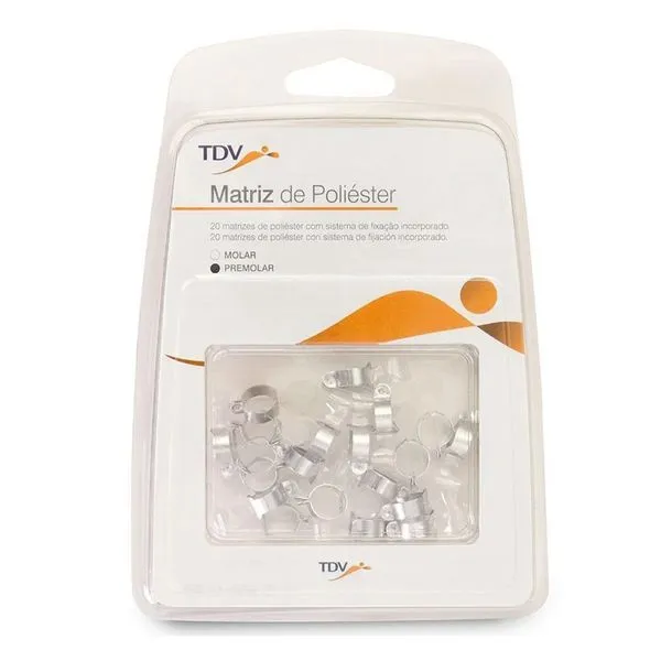 Matriz de Poliéster Premolar 4102 Com 20 Unidades TDV