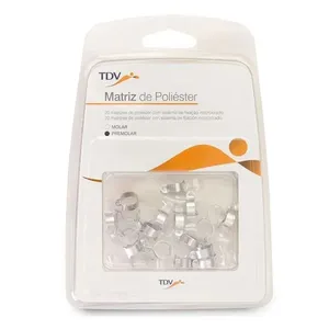 Matriz de Poliéster Premolar 4102 Com 20 Unidades TDV