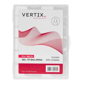 Tips Gel Vertix Bailarina C/240