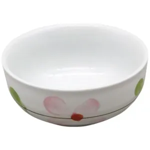 Tigela De Arroz Rasa Watts Porcelana Flores 333510 (MP)