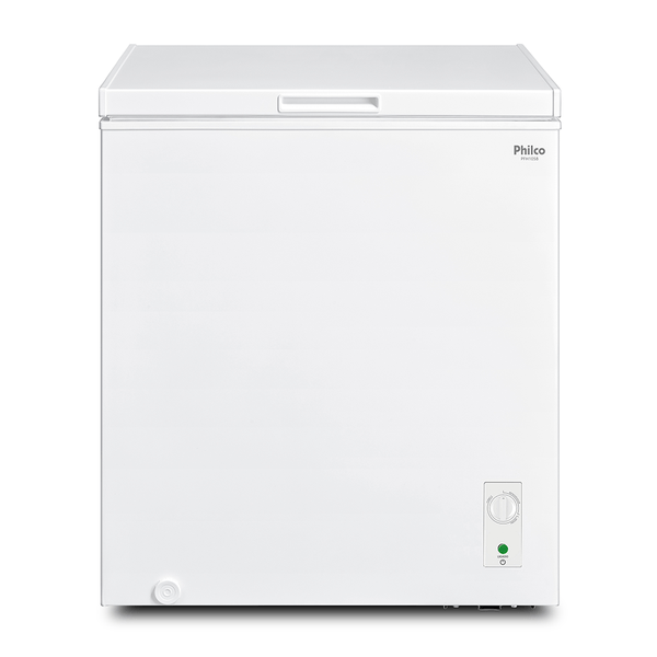 Freezer Horizontal Philco, 1 Tampa, 99L, Controle de Temperatura, Branco - PFH105B 220V