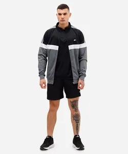 short masculino esportivo texturizado preto G
