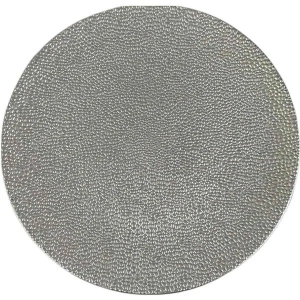 Sousplat Circular Noritex Prata 180-0700325