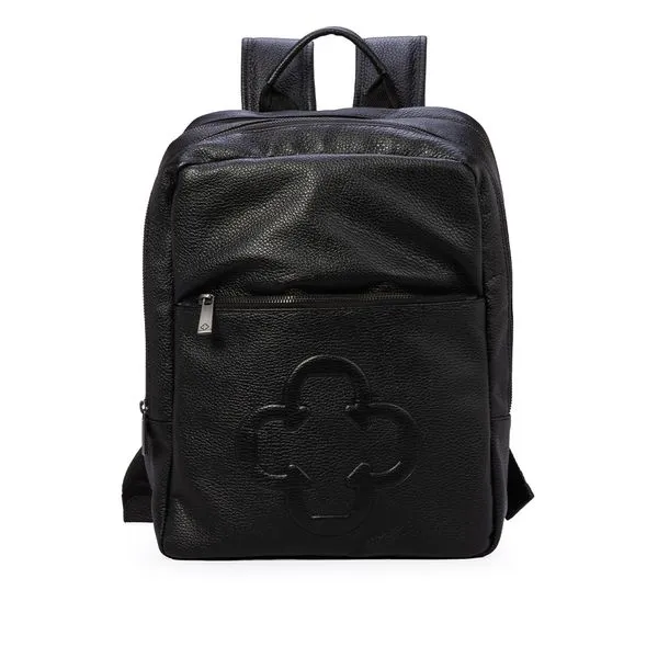 Mochila Feminina Notebook 14 Polegadas Couro Preta