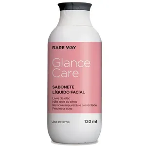 Sabonete Liquido Facial Glance Care Rare Way 120ml