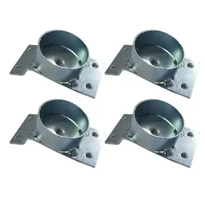 Kit 4 Chapa Inclinada Suporte Pé Palito Com Reforço Para Pés