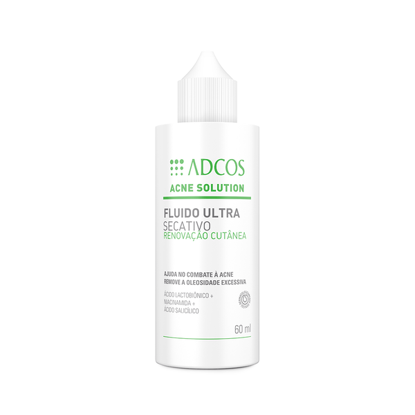Acne Solution Fluido Ultra Secativo - Renovação Cutânea 60ml