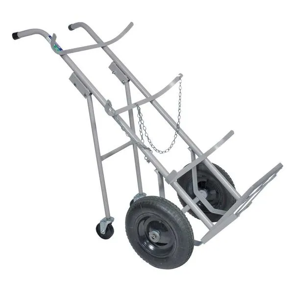 Carrinho para transportar cilindros de gás para 2 cilindros G TM-90 MARCON
