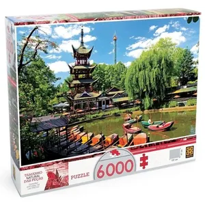 Quebra-Cabeça - Tivoli Gardens - 6000 Peças - Grow