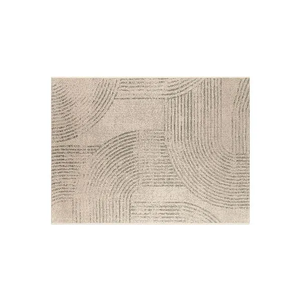 Tapete Eco Nature Roat Bege E Chumbo 150x200cm B00000446795 - Jc Serrano