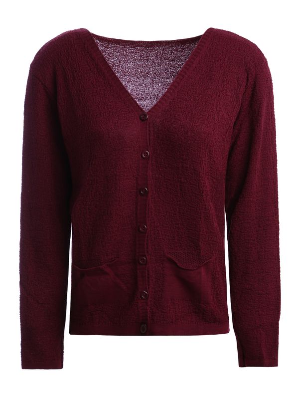 Cardigan Feminino VINHO