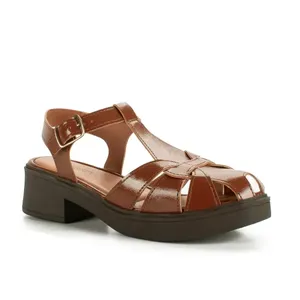 Sapato Mary Jane Mississipi Feminino Caramelo 34