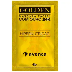 Máscara Facial Avenca Golden 24k Hipernutrição 8g