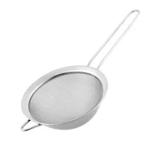 Peneira em Aço Inox 16cm Doce Confeitaria Tapioca