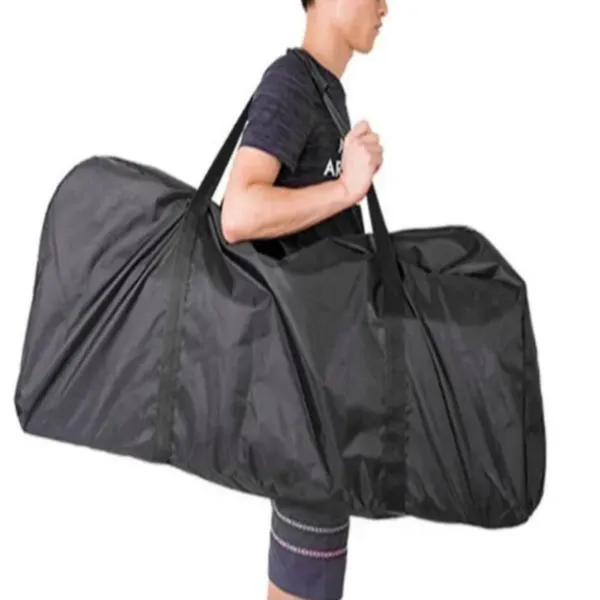 Bolsa Mala de Viagem Gigante em Poliéster Retrátil com Zíper Modelo Bolsa Mala de Viagem Kangur Preto Bolsa Mala de Viagem Gigante em Poliéster Retrátil com Zíper Preto Kangur