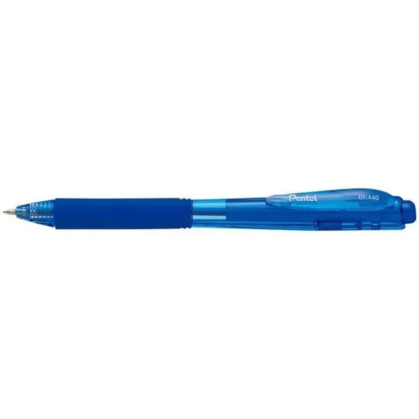 Caneta Esferográfica Retrátil Pentel Wow com Escrita Grossa Ponta 1.0MM Embalagem com 1 Unidade Azul Caneta Esferográfica Retrátil Pentel Wow Ponta 1.0MM Escrita Grossa Embalagem com 1 Unidade Azul