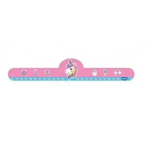 Régua Bracelete Lyke Unicórnio em Silicone Multifuncional 30CM 1 Unidade Rosa Régua Bracelete Lyke Unicórnio em Silicone 30CM 1 Unidade Rosa