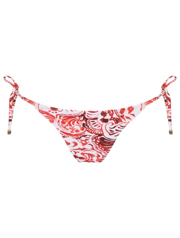 Tanga Amarradinha Estampada Chica VERMELHO P