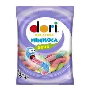 Bala Gelatina Minhoca Dori Ácida 60g