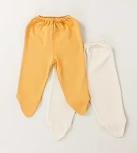 Culote Básico com 2 Unidades Bege Bege - P