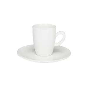 Xícara de Café com pires Expresso Longo 75ml Branca