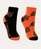 kit de 2 meias infantis cano médio naruto multicor 29-34