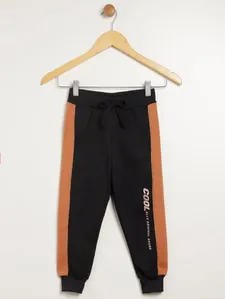 Calça Moletom Com Punho Infantil Para Menino - PRETO 8
