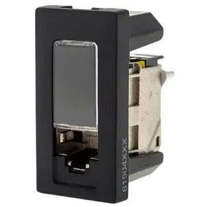 Módulo Tomada RJ45 Cat6A Lcs2 Legrand Pial Plus+ Preto 615044PT (MP)