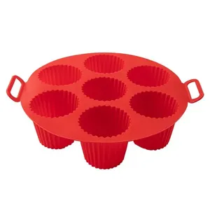 Forma para 6 Cupcakes Silicone Sortido 20x20x5cm LM3557INO - honeyhome