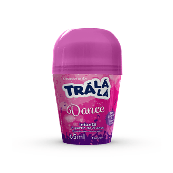 Desodorante Infantil Trá Lá Lá Dance +8 anos Roll-On 65ml
