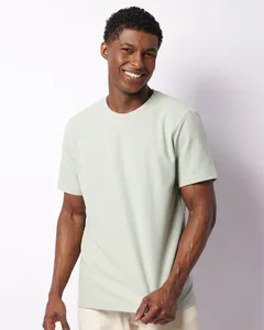 Camiseta Masculina Texturizada Manga Curta Verde GG