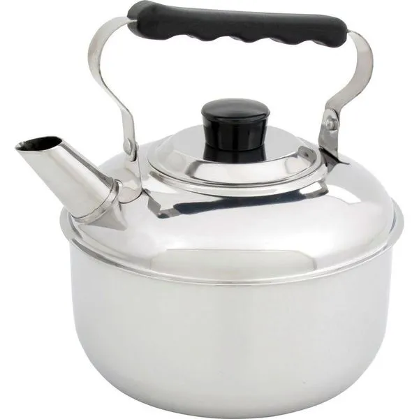 Chaleira Tradicional Aço Inox 2 Litros Domama Prime
