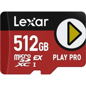 Cartão de Memória Lexa 512GB Pro Microsd Vermelho A-BI
