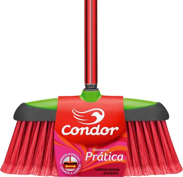 Vassoura Prática V-7 Formato Alongado 97220 - CONDOR
